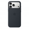 Apple iPhone 18 Pro Max Silicone Case with MagSafe Navy Blue