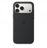 Apple iPhone 18 Pro Max Silicone Case with MagSafe Black