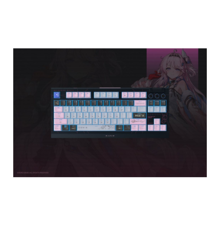 Razer | BlackWidow V4 Tenkeyless HyperSpeed | Gaming Keyboard | Wireless | US | Orange Switch | Wuthering Waves Edition
