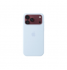APPLE iPhone 18 Pro Max Silicone Case with MagSafe - Crisp Blue | Apple