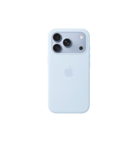 APPLE iPhone 18 Pro Silicone Case with MagSafe - Crisp Blue