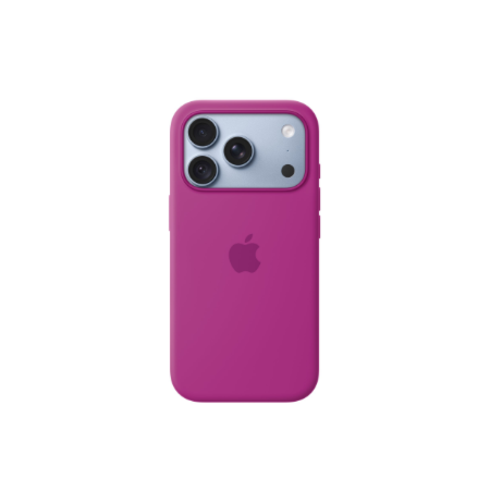 APPLE iPhone 18 Pro Silicone Case with MagSafe - Magenta