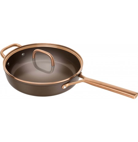 ZWILLING MILANO saute pan with lid 28cm brown