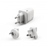 Silicon Power QM16 Boost Charger 20W travel wall charger EU/US/UK/AU plugs 1xUSB-A 1xUSB-C