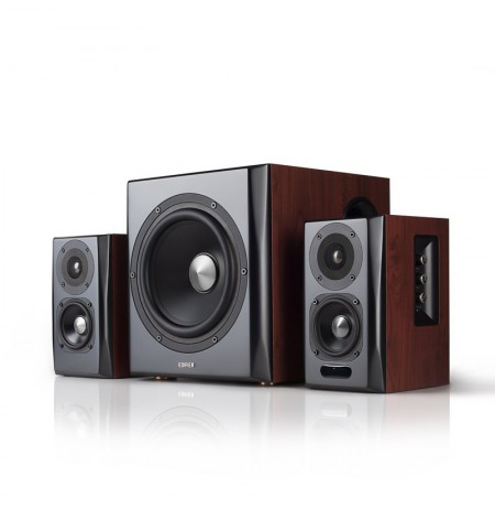 Edifier S350DB speaker set 150 W Universal Black, Wood 2.1 channels 80 W Bluetooth