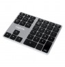 LogiLink ID0187 numeric keypad Universal Bluetooth Aluminium, Black