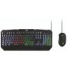 MediaRange MRGS102 keyboard Mouse included Gaming USB QWERTZ German Black