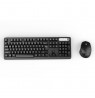 Inca IWS-549U keyboard Mouse included Office RF Wireless + USB Black