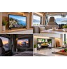 eSTAR LED TV 22"/56cm LEDTV22R3T2 Black