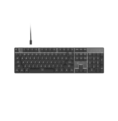 Natec Amberjack | Keyboard | Wired | US | Linear | White backlight