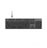 Natec Amberjack | Keyboard | Wired | US | Linear | White backlight
