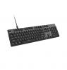 Natec Amberjack | Keyboard | Wired | US | Linear | White backlight