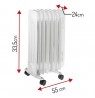 Oil Filled Radiator (7 fins) Adler Adler
