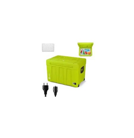 Peme Essential 46.5L green portable fridge / 12V / 65W