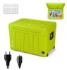 Peme Essential 46.5L green portable fridge / 12V / 65W