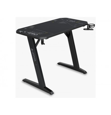 SENSE7 Nomad Cybernetic black gaming table / 120 x 60 cm