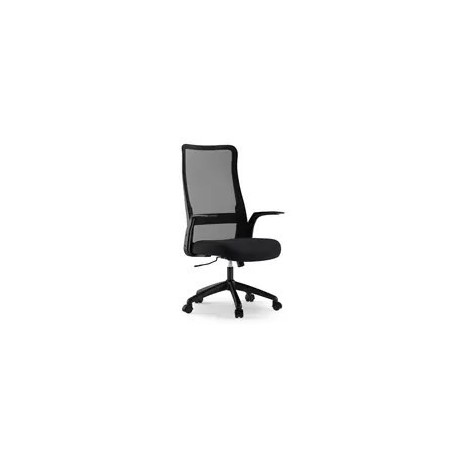 SENSE7 JUNO black adjustable office chair / max. load 100 kg