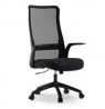 SENSE7 JUNO black adjustable office chair / max. load 100 kg