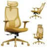 SENSE7 Moyo yellow ergonomic office chair / max. load 150 kg
