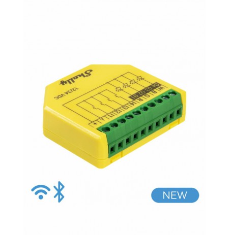 Shelly Plus RGBW PM Wireless Green, Yellow