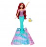 Disney Princess Ariel Human to Mermaid Transforming Fashion Doll with Flounder & 2 Accessories
