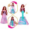 Disney Princess Ariel Human to Mermaid Transforming Fashion Doll with Flounder & 2 Accessories