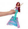 Disney Princess Ariel Human to Mermaid Transforming Fashion Doll with Flounder & 2 Accessories