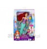 Disney Princess Ariel Human to Mermaid Transforming Fashion Doll with Flounder & 2 Accessories