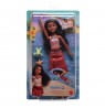 Disney Vaiana 2 Toys, Swimming Tautai Vaiana Fashion Doll with 2 Accessories & Color-Change Bodice