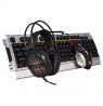 Marvo CM303 keyboard Mouse included Gaming USB Black, Silver