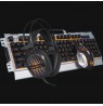 Marvo CM303 keyboard Mouse included Gaming USB Black, Silver