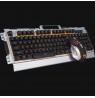 Marvo CM303 keyboard Mouse included Gaming USB Black, Silver