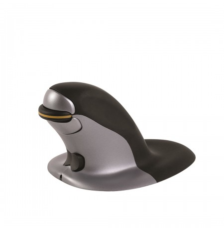 Fellowes Penguin mouse ambidextrous wireless size S black/silver