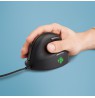 R-Go Tools Ergonomic mouse R-Go HE Break with break software, small (hand length less than 165 mm), right-handed, wired, black