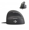 R-Go Tools Ergonomic mouse R-Go HE Break with break software, small (hand length less than 165 mm), right-handed, wired, black