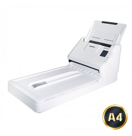Avision AD340GFN Flatbed & ADF scanner 1200 x 1200 DPI A4 White