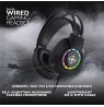 Deltaco Gaming GAM-168 headphones/headset Wired Head-band USB Type-A Black