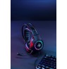 Deltaco Gaming GAM-168 headphones/headset Wired Head-band USB Type-A Black