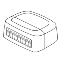 Fibaro Nice Z-Wave Micromodule for Roller Blinds and Awnings | FGR-224 EU Roll-Control 2 | White