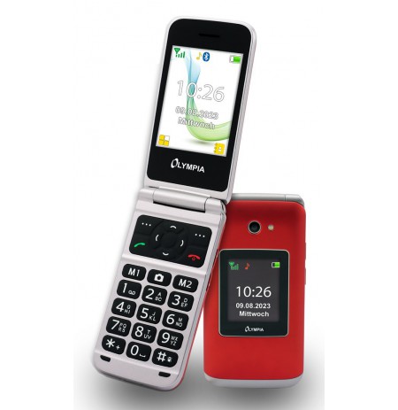 Olympia VITUS 4G 7.11 cm (2.8") 147 g Red Camera phone
