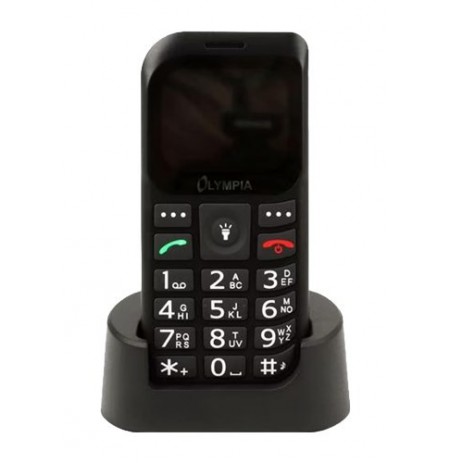 Olympia mobile phone BELLA+ large buttons black