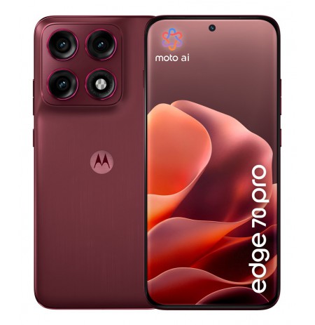 Motorola edge 70 pro 17.2 cm (6.78") Dual SIM Android 16.0 5G USB Type-C 12 GB 512 GB 6500 mAh Bordeaux