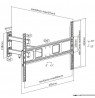 Equip 37"-70" Articulating TV Wall Bracket