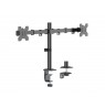 Equip 17"-32" Atriculating Dual Monitor Desk Mount