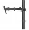 Hama 00220901 monitor mount / stand 88.9 cm (35") Desk Black