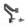 MANHATTAN desk mount with mechanical spring for 1x monitor