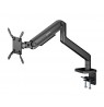 MANHATTAN desk mount with mechanical spring for 1x monitor