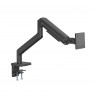 MANHATTAN desk mount with mechanical spring for 1x monitor
