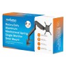 MANHATTAN desk mount with mechanical spring for 1x monitor