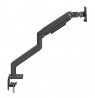 MANHATTAN desk mount with mechanical spring for 1x monitor